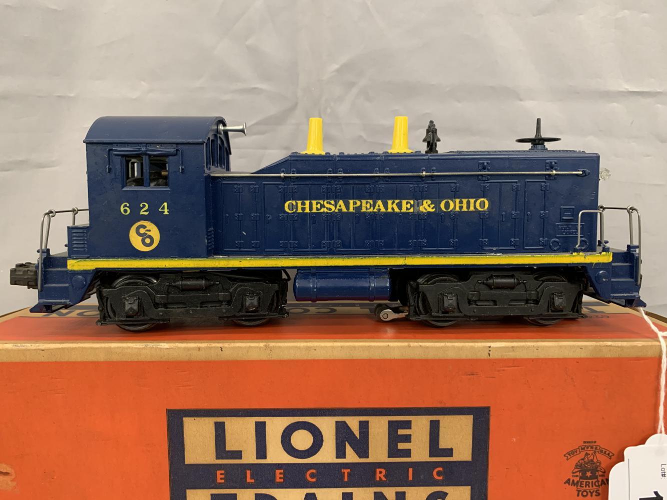 Nice Boxed Lionel 624 C&O NW2 Diesel