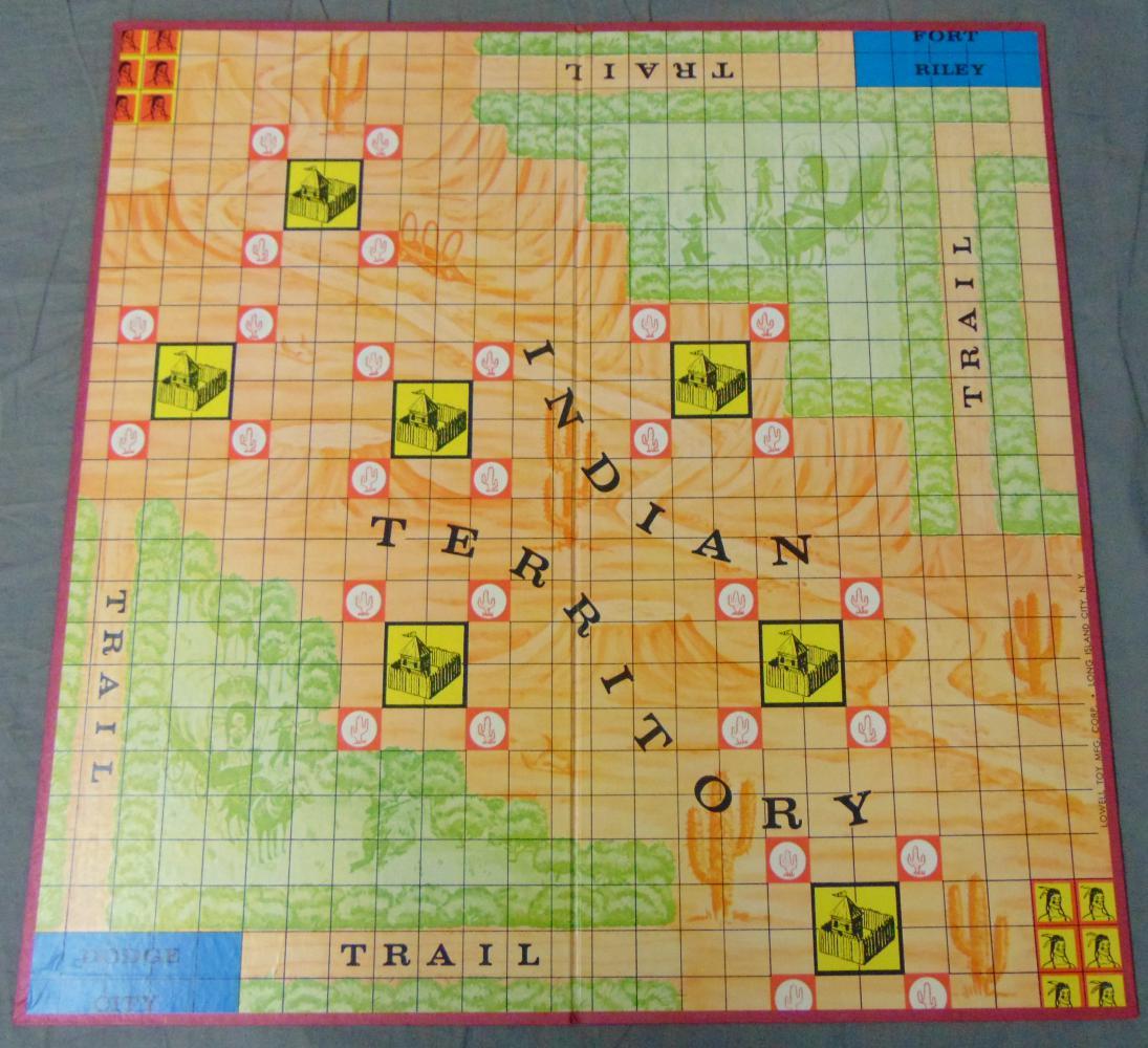 Gunsmoke. Western Board Game.