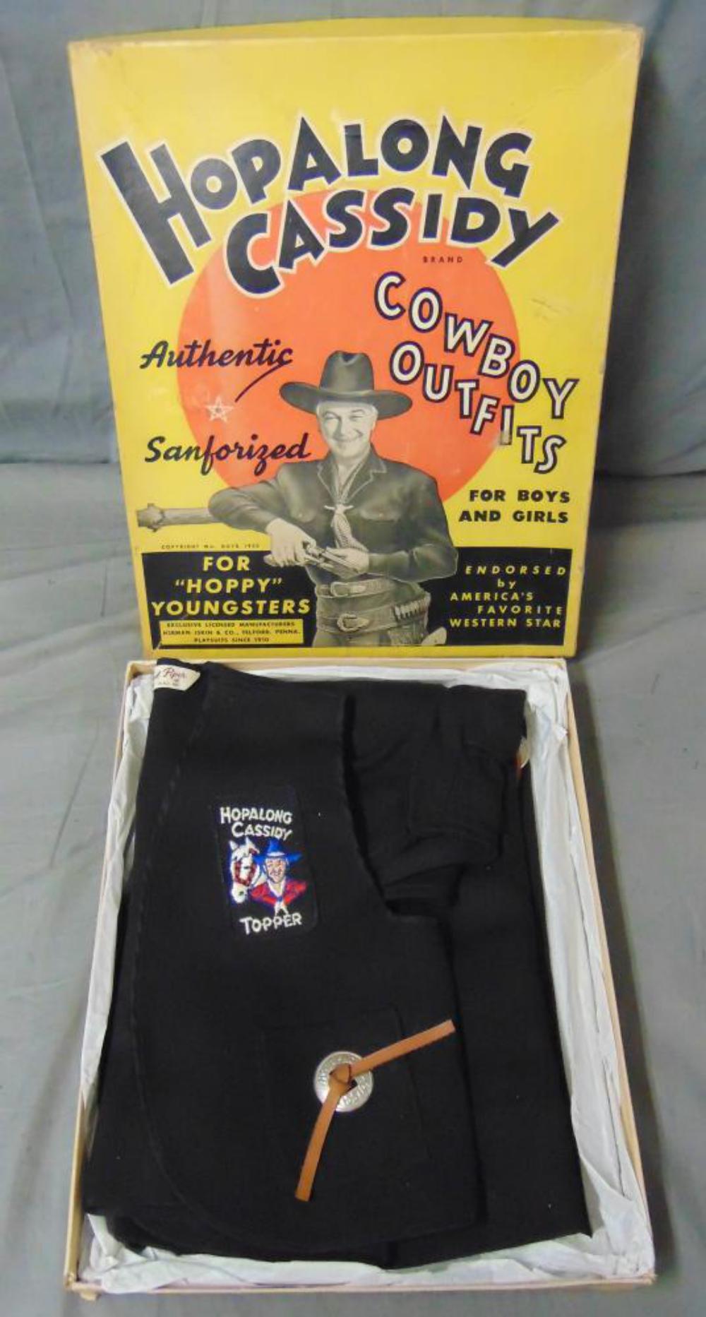 Hopalong Cassidy. Cowboy Outfit. Boxed.