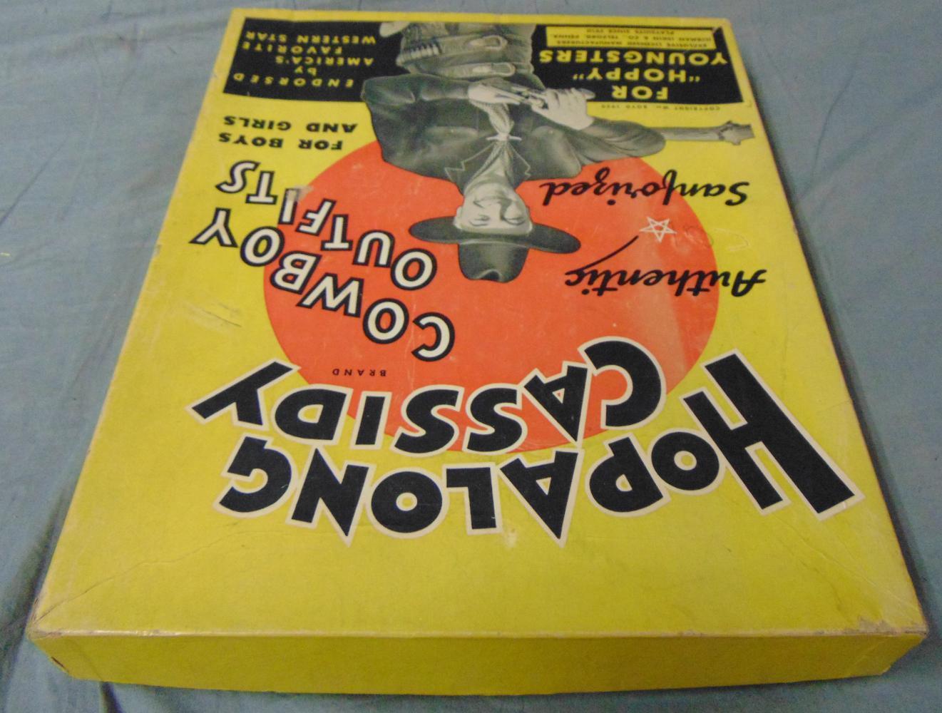 Hopalong Cassidy. Cowboy Outfit. Boxed.