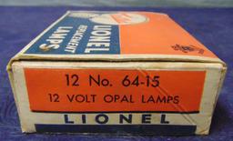 Scarce Lionel Dealer Box 64-15 Bulbs