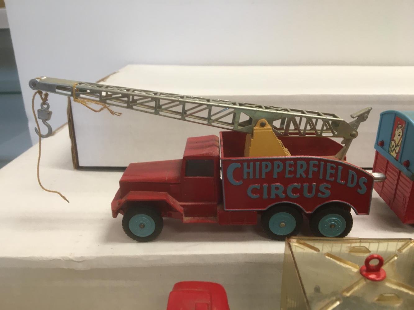 3 Vintage Corgi Chipperfield Circus Vehicles