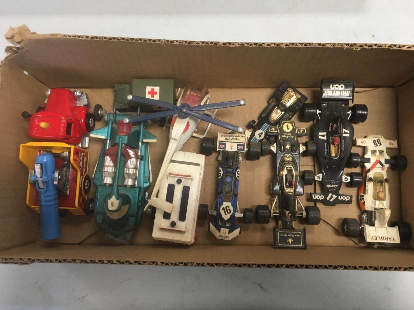 10pc Vintage Corgi Vehicles Lot