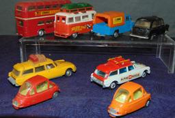 8 Vintage Corgi Vehicles