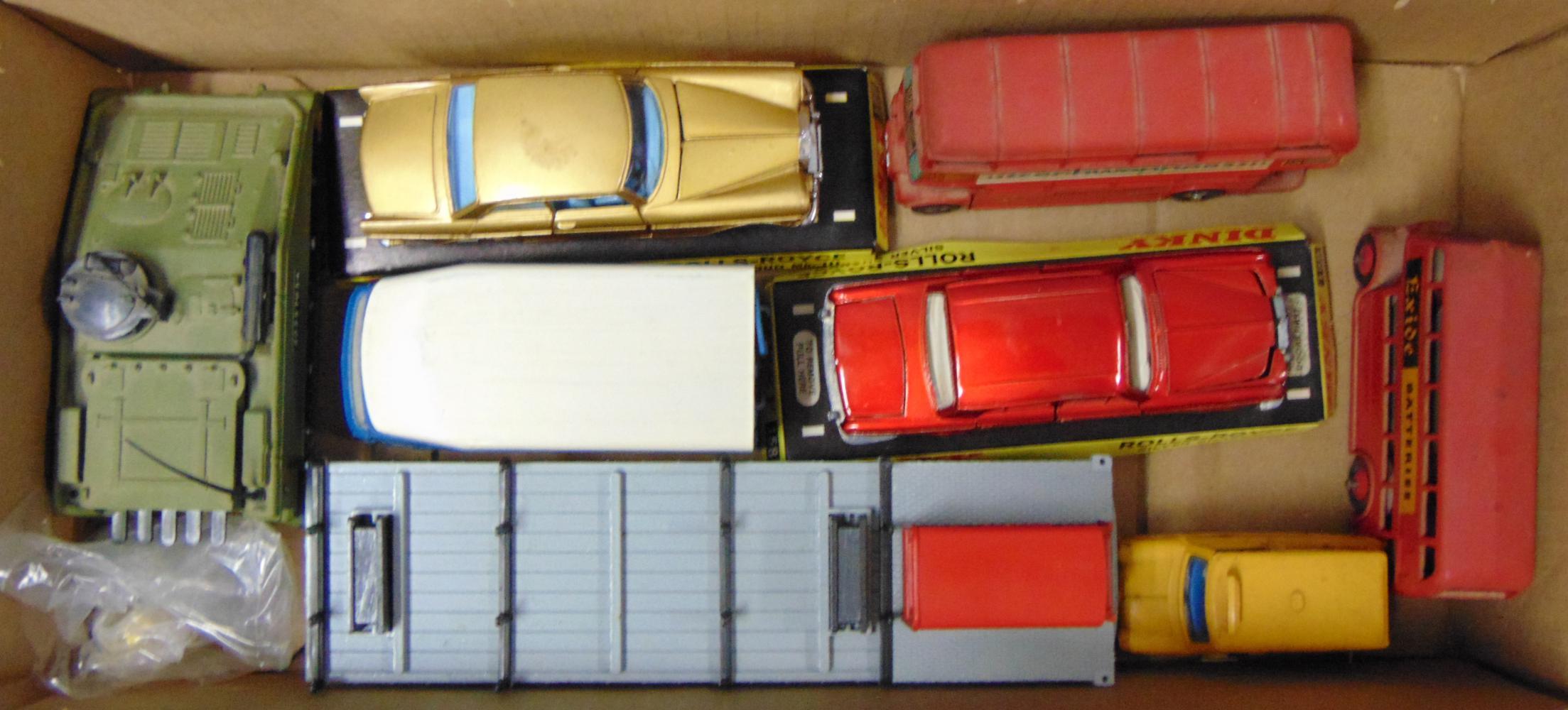 8 Vintage Dinky Toy Vehicles