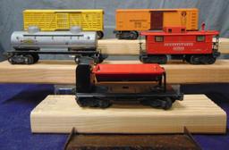 5 Boxed Lionel Freight Cars