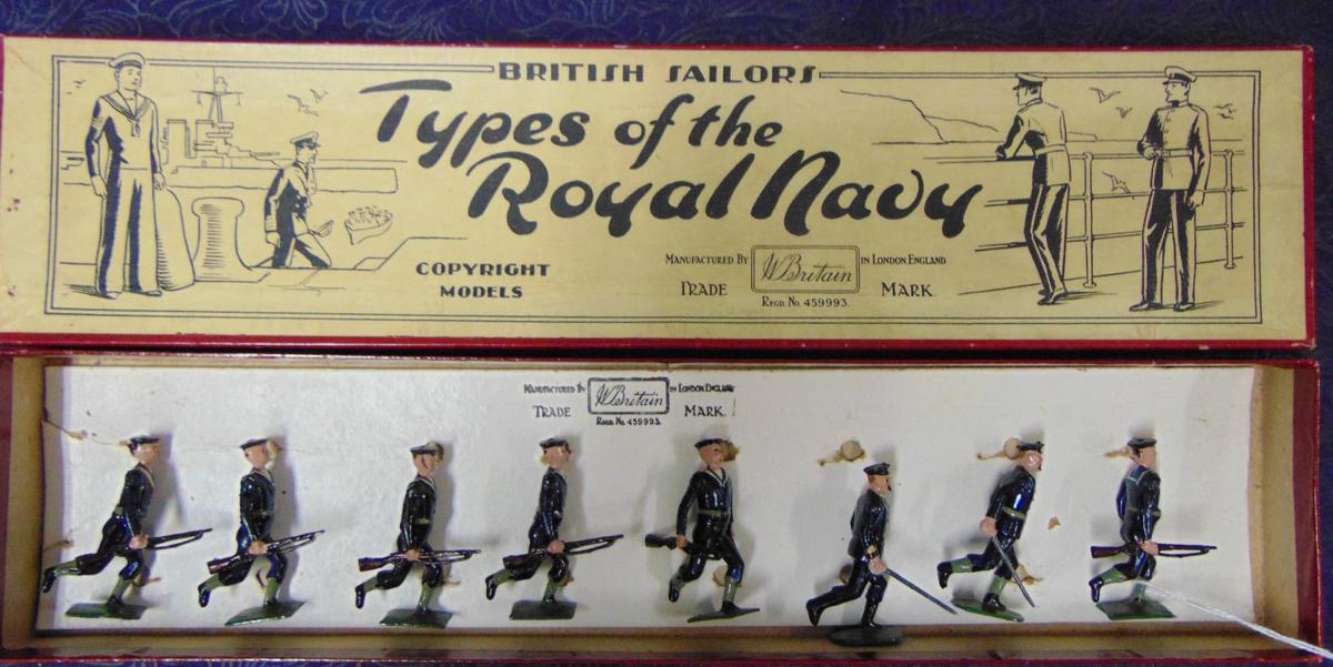 Britains #78 Blue Jackets At The Trail Boxed.