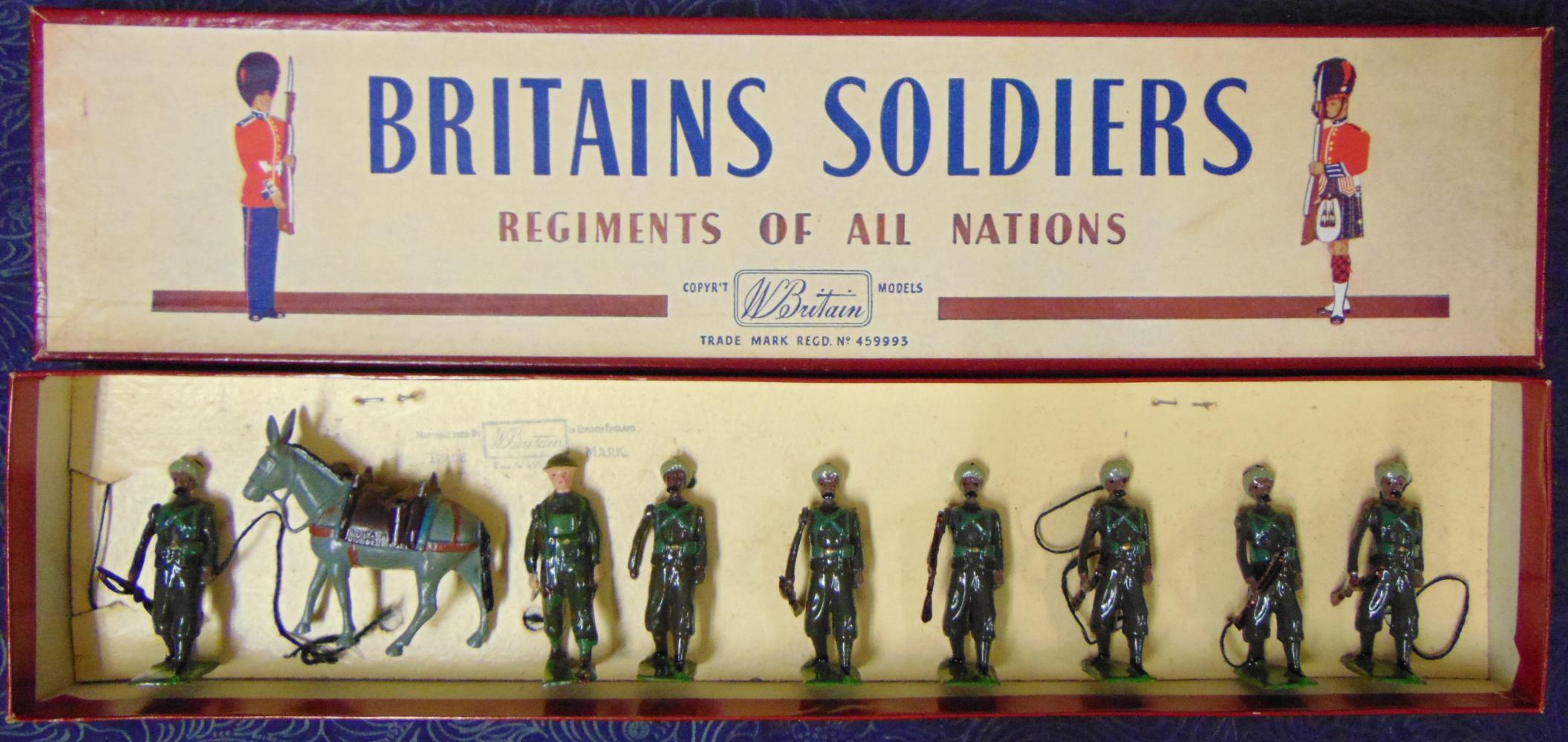 Britains #1893 Indian Army Service Corps