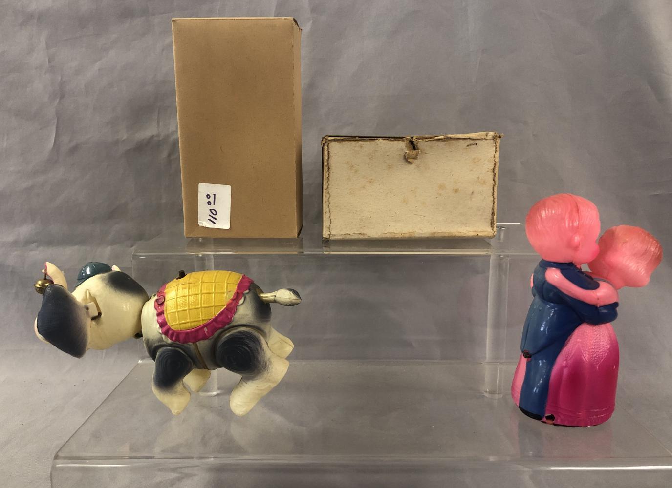 2 Boxed Japanese Celluloid Toys