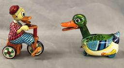 2 Nice Japanese Duck Toys