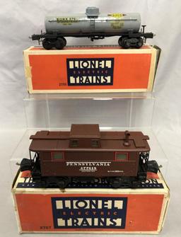 Nice Late Boxed Lionel 2755 & 2757 Freights