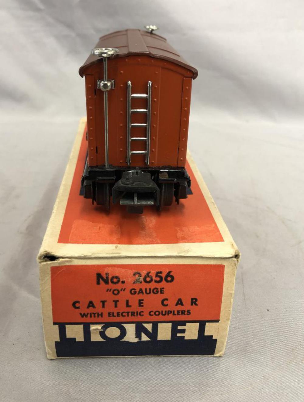 LN Boxed Lionel Late 2656 Stock Car