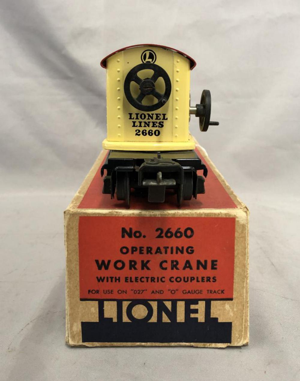 Super Boxed 1940 Lionel 2660 Crane