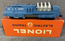 Clean Boxed Lionel 44 US Army Missile Launcher