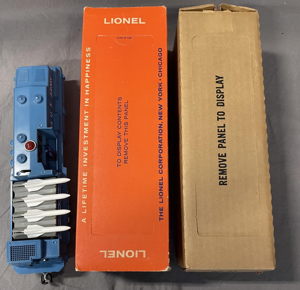 Clean Boxed Lionel 44 US Army Missile Launcher