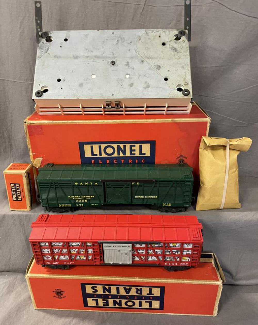 Boxed Lionel 3356 & 6434 Freights