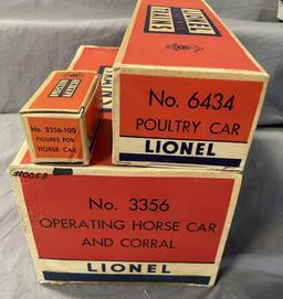 Boxed Lionel 3356 & 6434 Freights