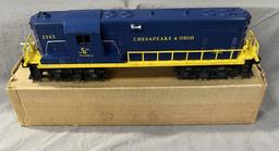 Boxed Lionel 2365 C&O GP7 Diesel