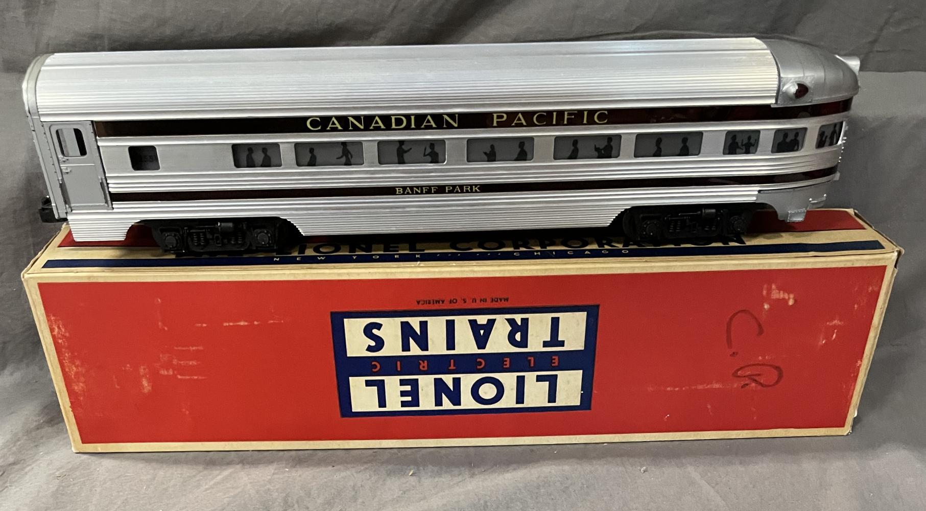 Boxed Lionel 2551 Banff Park Observation