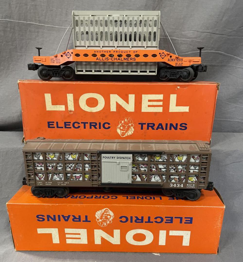 Boxed Lionel 6819 & 3434