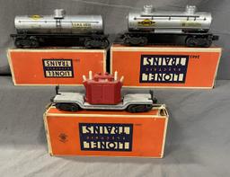 3 Boxed Early Freight Cars