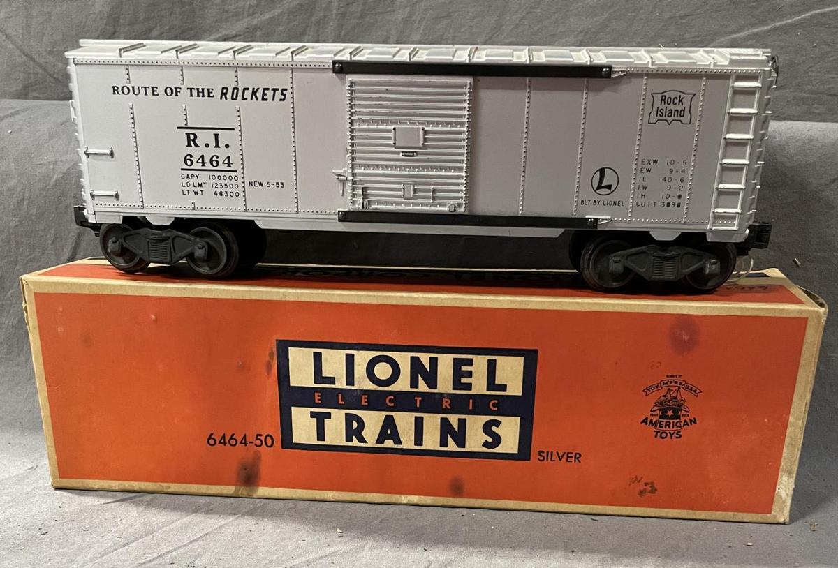 RARE Boxed Lionel 6464-175 Black Lettered