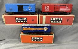 3 Boxed Lionel 6464 Boxcars