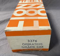 Scarce Boxed Lionel Yellow Lettered 3376