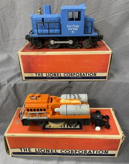 Boxed Lionel 51 & 3927 Motorized Units