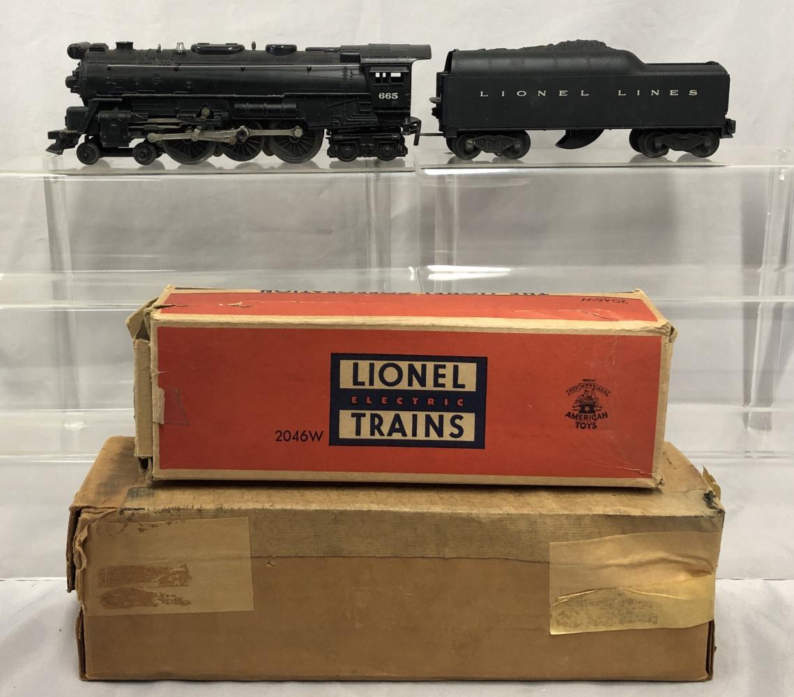 Boxed Lionel 665 Hudson Steam Loco