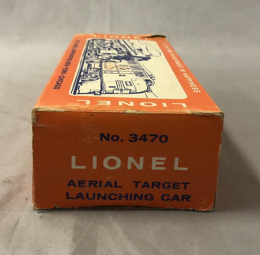 MINT Boxed Lionel 3470 Target Launcher