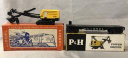 LN Boxed Lionel 6827 P&H Shovel, Dark