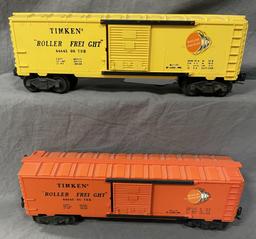 2 Lionel 6464-500 Glenn Uhl Timken Boxcars