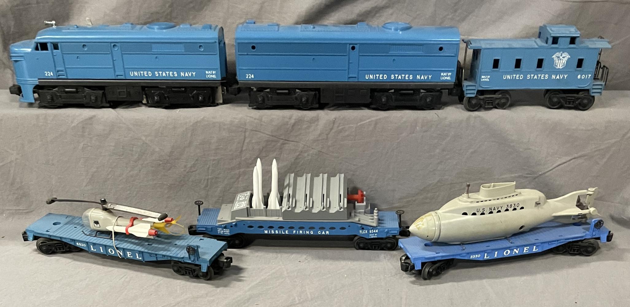 Clean Lionel Navy Set (1633)