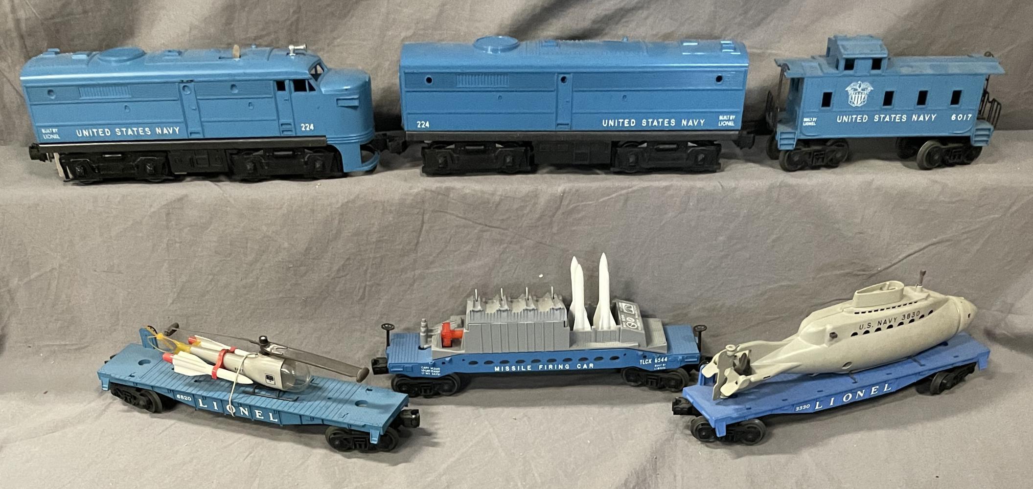 Clean Lionel Navy Set (1633)