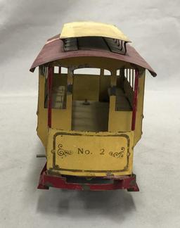 Early Lionel Mfg 2 Trolley