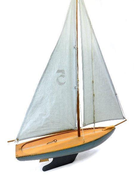 Decorative Wooden Sailboat 29"L x 39"H x 7"w