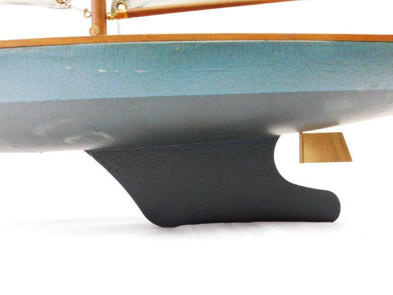 Decorative Wooden Sailboat 29"L x 39"H x 7"w