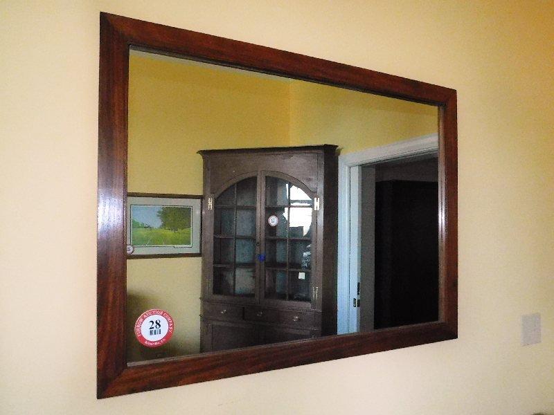 44" x 34.5" Framed Mirror