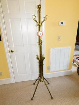 Brass Hall Tree