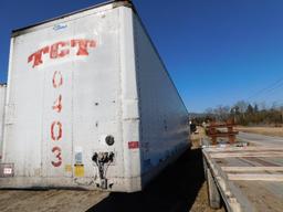 2004 Stoughton 53' x 102" Dry Van Trailer, Air Ride VIN 1DW1A5