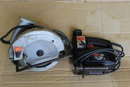 JC Penny Electric Circular Saw & Skil Electric Jig Saw