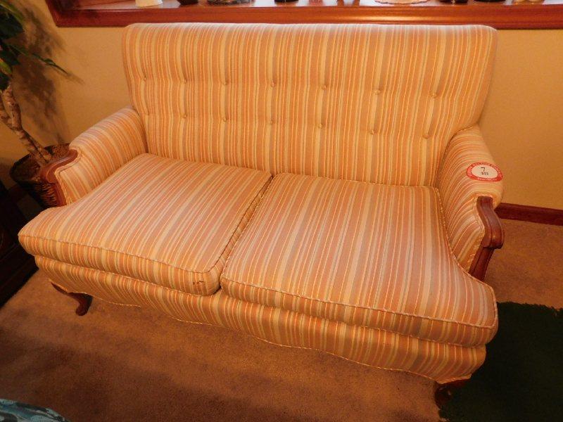 Upholstered Love Seat