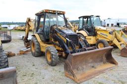 2001 CAT 420D IT Loader Backhoe Extend-a-hoe, Forks, Bucket, Enclosed Cab,