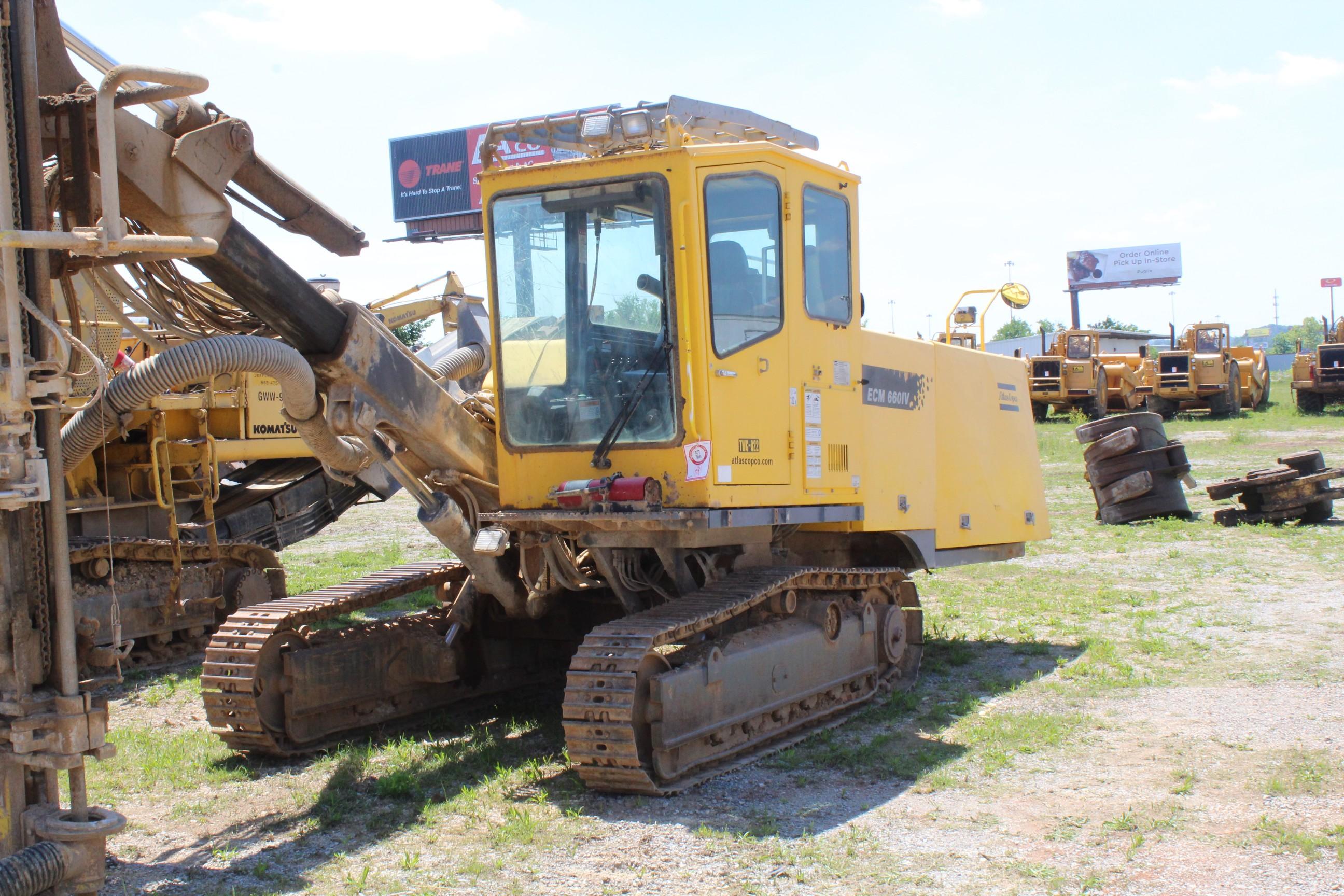 2011 Atlas Copco Model EMC 660 Drill w/ 3687 Drill Hours, s/n Y0095518CA