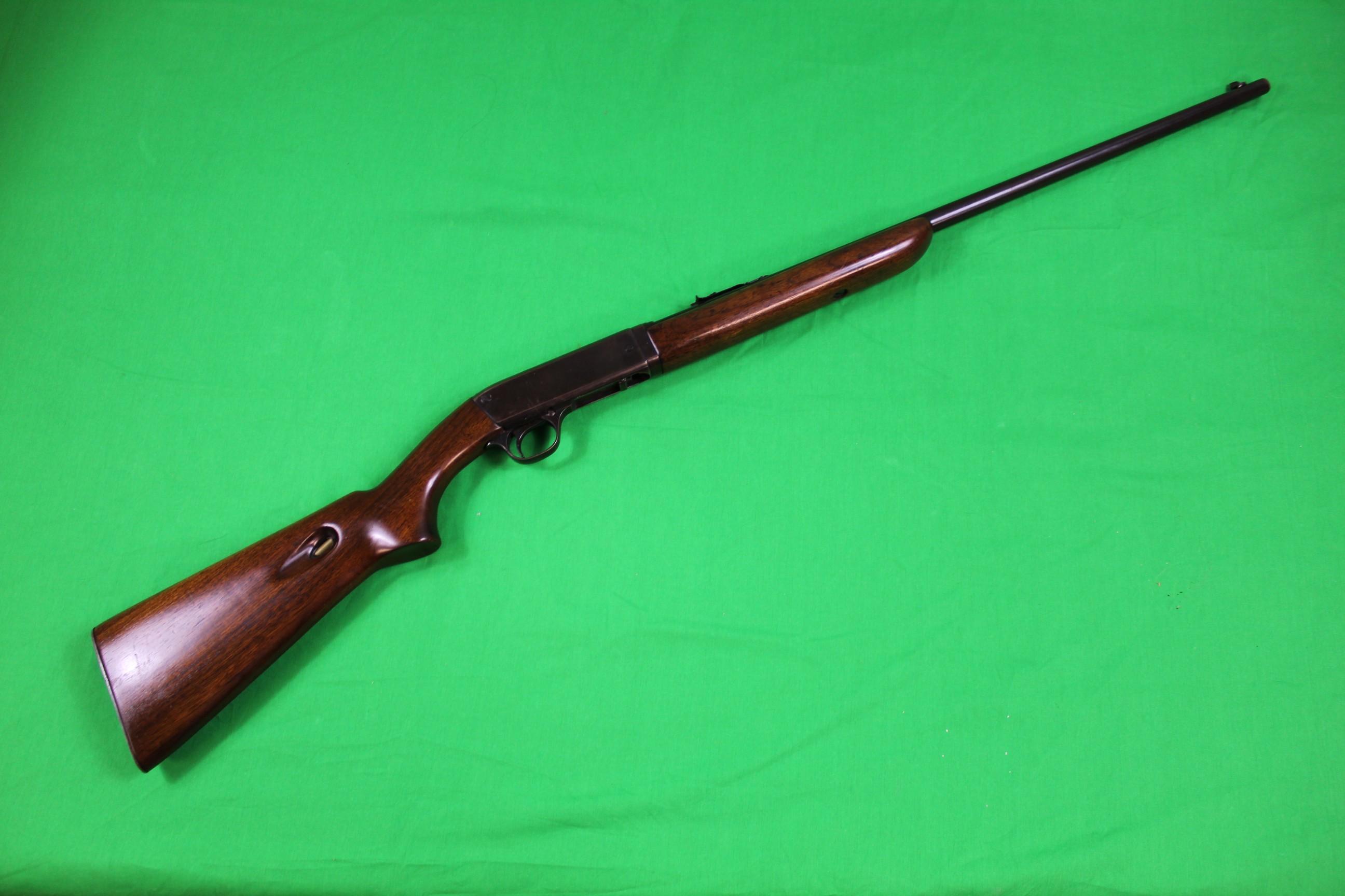 Remington 241 Speedmaster, 22LR, s/n 9565.  This is Remington’s equal to th