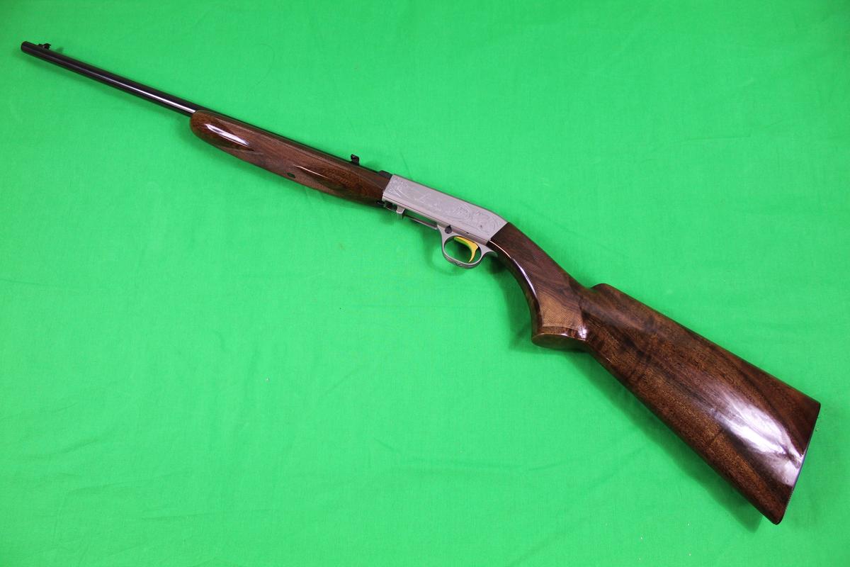 Browning auto rifle, caliber 22 LR, s/n 72T69410.  Grade 2 engraved, very c