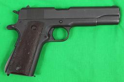 U.S. 1911A1, caliber 45 auto, s/n 1841961.  Remington-Rand marks, 1911 (not