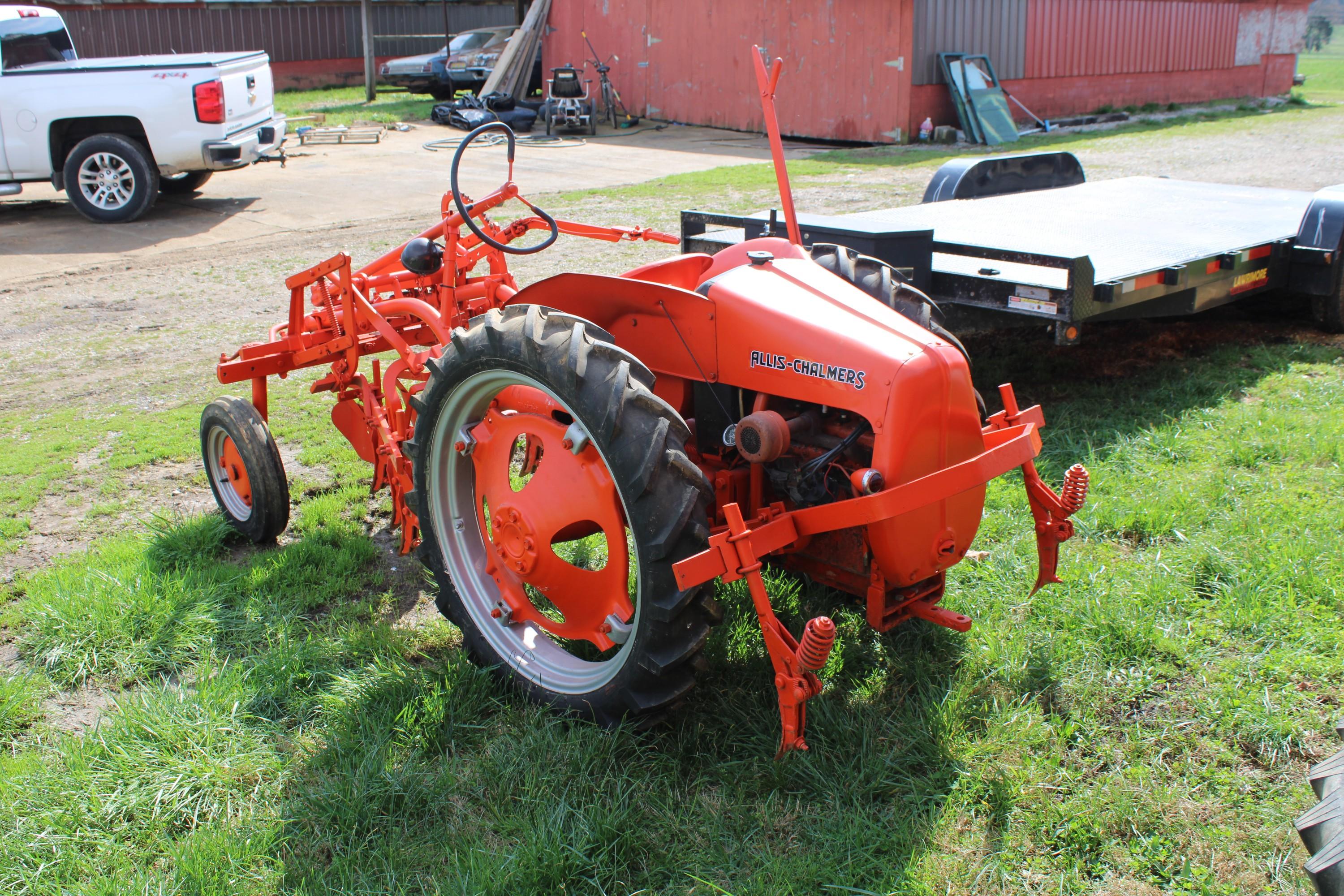 Allis Chalmers Cultivating Tractor (Spider) New Rear Tires