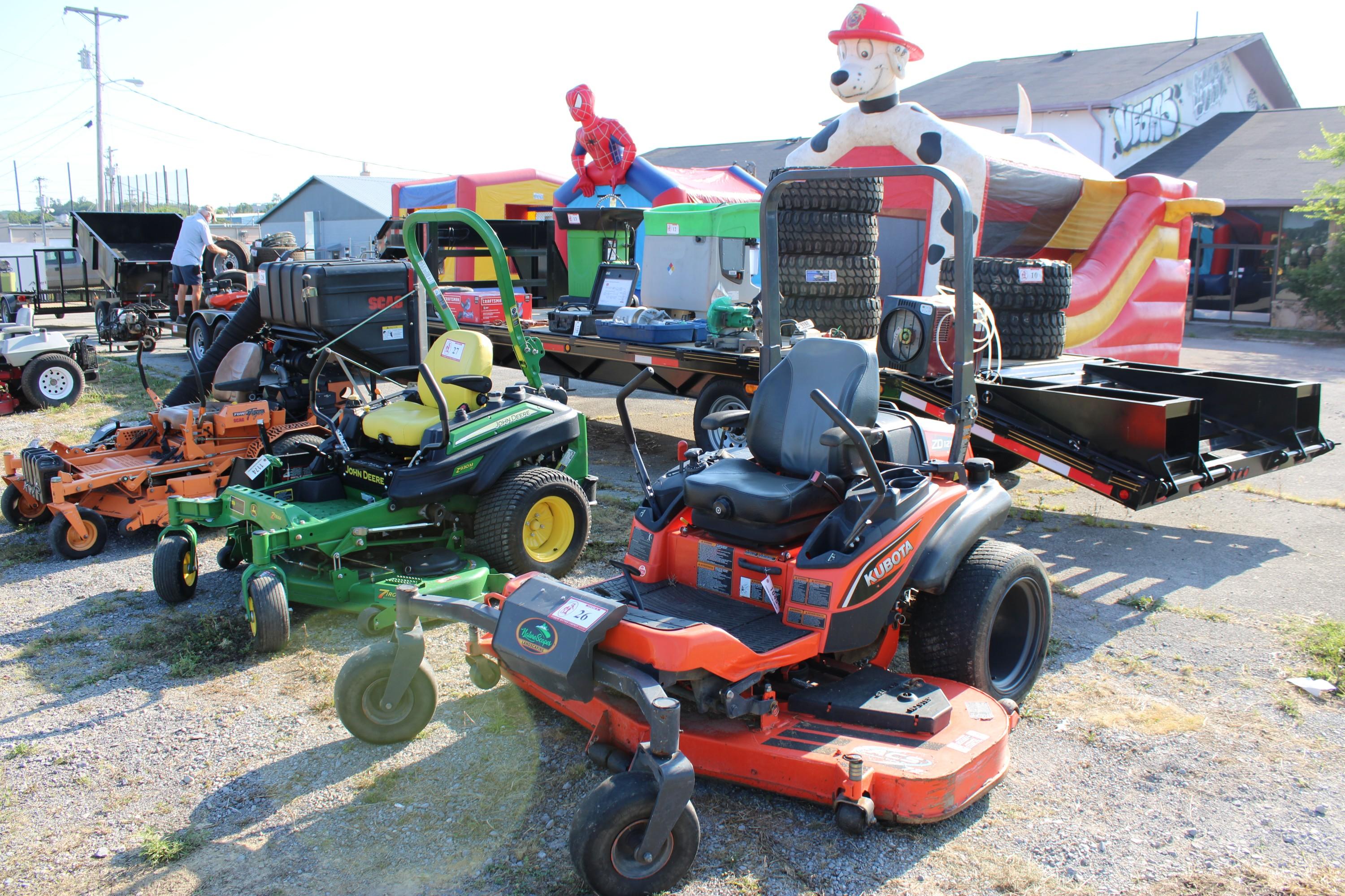 2015 Kubota ZD 1211 Commercial Mower, 72" Mower Deck, Zero Turn, ROPS